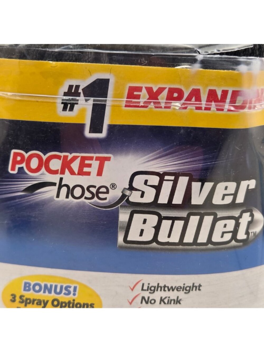 Pocket Hose Silver Bullet Expandable 50 Ft Garden No Kink Lightweight Garden - Picture 6 of 11